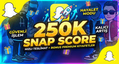 250K Snap Skor Hızlı + (BONUS) Premium Giysiler