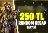 ⭐250TL⭐ RANDOM HESAP⭐