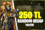 ⭐250TL⭐ RANDOM HESAP⭐