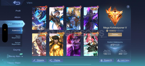 255 YILDIZ MAXLI DOPDOLU MEGA HESAP GUS LİNG CC