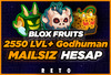 2550 Level + Godhuman | Garantili (BF)