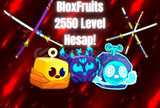 ⭐2550 Level Hesap | Blox Fruits⭐