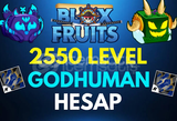⚡ Blox Fruit | 2550-2600 LEVEL | GODHUMAN