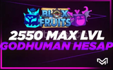 ⭐[2550 MAX LVL]⭐ GODHUMAN GARANTİ RANDOM⭐