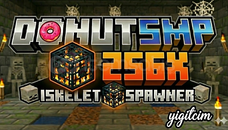 ⚡256X İSKELET SPAWNER-DONUTSMP- SERİ TESLİMAT