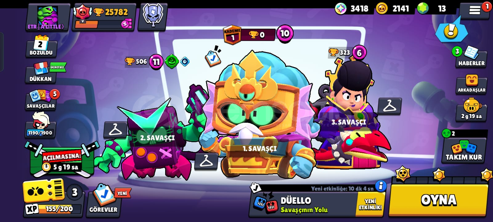 25K 70 KARAKTER +131 SKİN EFSANE ! 25K 70 KARAKTER +131 SKİN EFSANE !