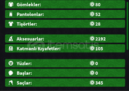 2.5k değeri olan 3 ugc li hesap