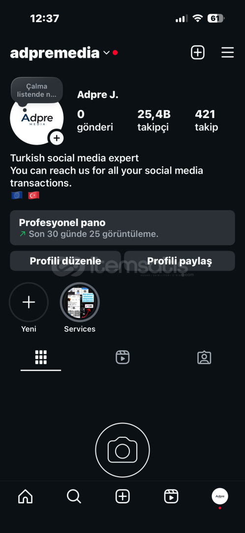 25K İnstagram Hesabı 25K İnstagram Hesabı