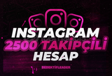 ⭐2.5K INSTAGRAM HESAP HIZLI TESLİMAT ⭐