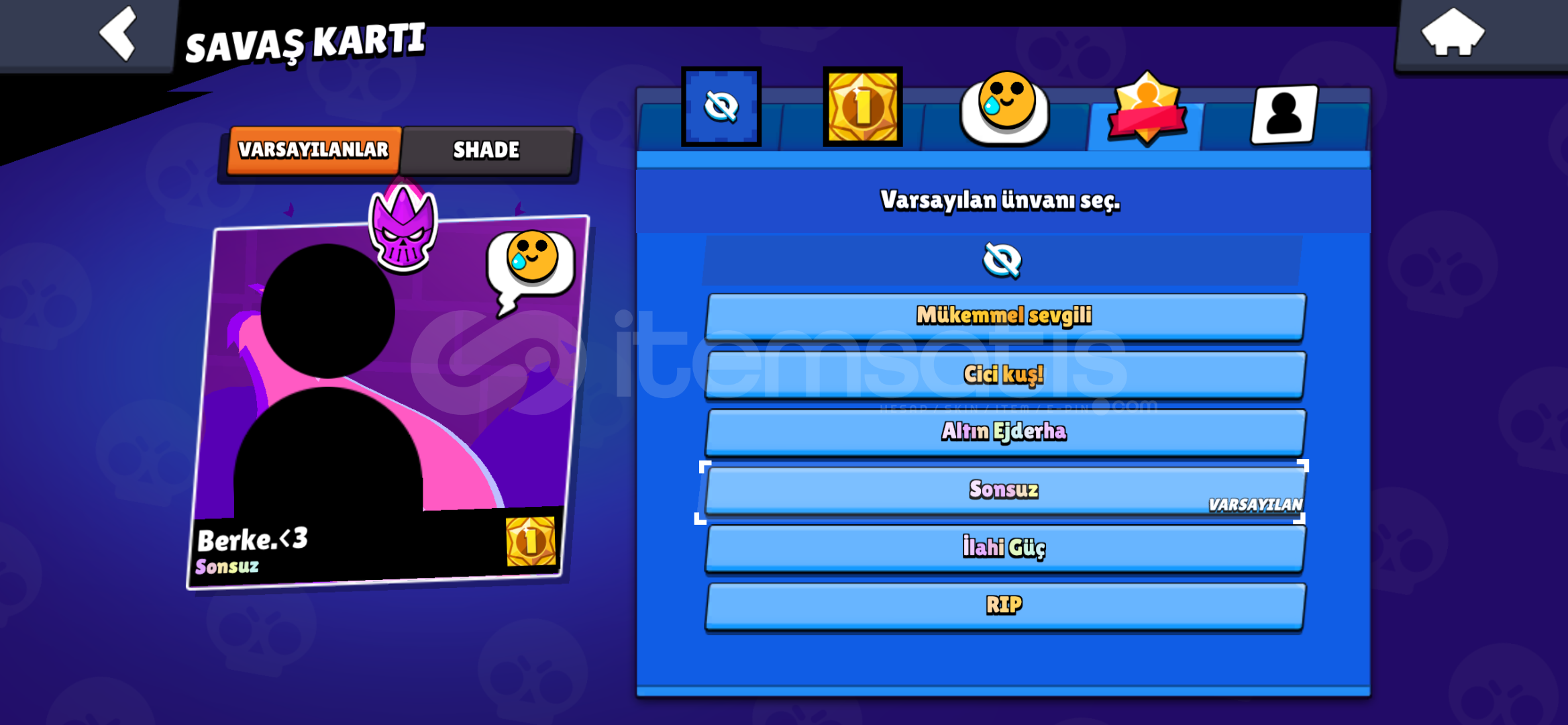 25k Nadir Bs Hesabı(72 Karakter) 25k Nadir Bs Hesabı(72 Karakter)