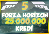 ⭐ 25M KREDİ - Forza Horizon 5 HIZLI TESLİM⭐