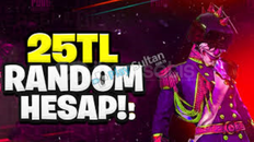⭐️ [ 25TL ] ⭐️ RANDOM HESAP GARANTİLİ/DESTEK⭐️