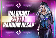 ⭐|25TL++|⭐VALORANT RANDOM HESAP✨