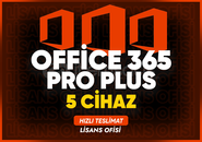 [25X] Office 365 Tedarik - 5 Cihaz - Kişisel