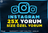 25X Özel Yorum Instagram | Garanti | #1