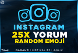 25X Random Yorum Instagram | Garanti | #1