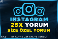25X Random Yorum Instagram | Garanti | #1