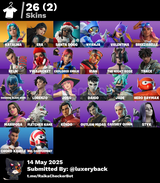 26 skin mailli ömürlük 1K papel 