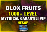 ⭐1000 Level + Kırmızı Meyve Hesap BloxF (BF)⭐