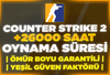 ⚡26000+ SAAT CS2 STEAM HESABI☢️GARANTİLİ⚡