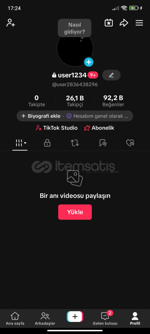26.1 takipcili tiktok hesabı  26.1 takipcili tiktok hesabı
