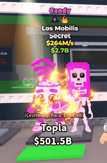 264M/S EN UCUZU los mobilis steal a brainrot  264M/S EN UCUZU los mobilis steal a brainrot