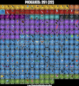 264 Skins,OG STW,Super Deluxe,Candy Axe,