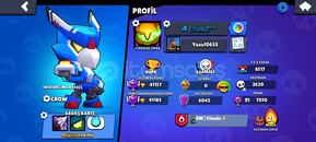 42.000 Kupalı Brawl Stars Hesabı ⭐ 7000 kupa CR 