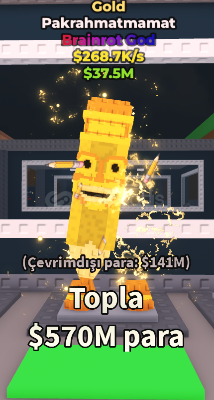 268,7k/s Pakrahmatmamat (Gold) 268,7k/s Pakrahmatmamat (Gold)