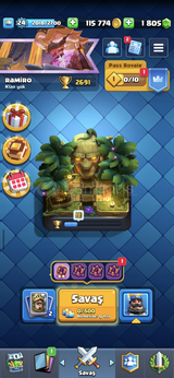 ⭐️2691 Kupa⭐️64 Kart⭐️1 evrim⭐️isim hakı⭐️