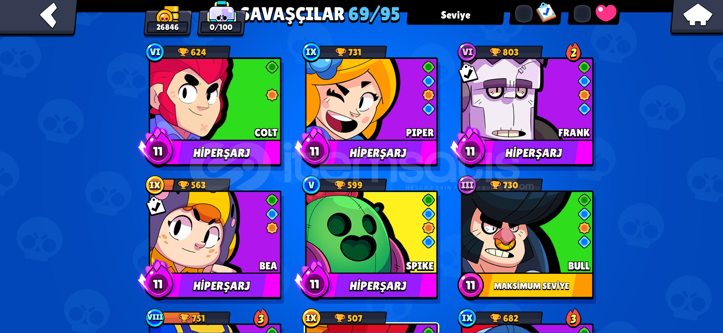 26k Hesap 10k mücevher var 26k Hesap 10k mücevher var
