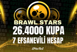 ⭐️26K KUPA 7 EFSANEVI 70 KARAKTER⭐️