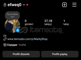 ⭐ 27,1K takipçili hesap (ACİL) (OTO-TESLİM) ⚡