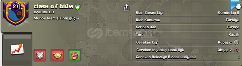 27 SEVIYE KLAN SATILIK