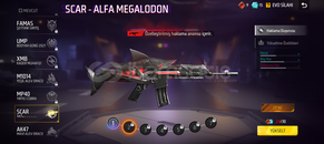 27 seviye megaladon scar 1 sv hızlı teslimat 