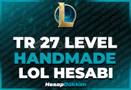 ⭐[MAİLLİ] 27 Seviye TR Handmade Hesap!⭐