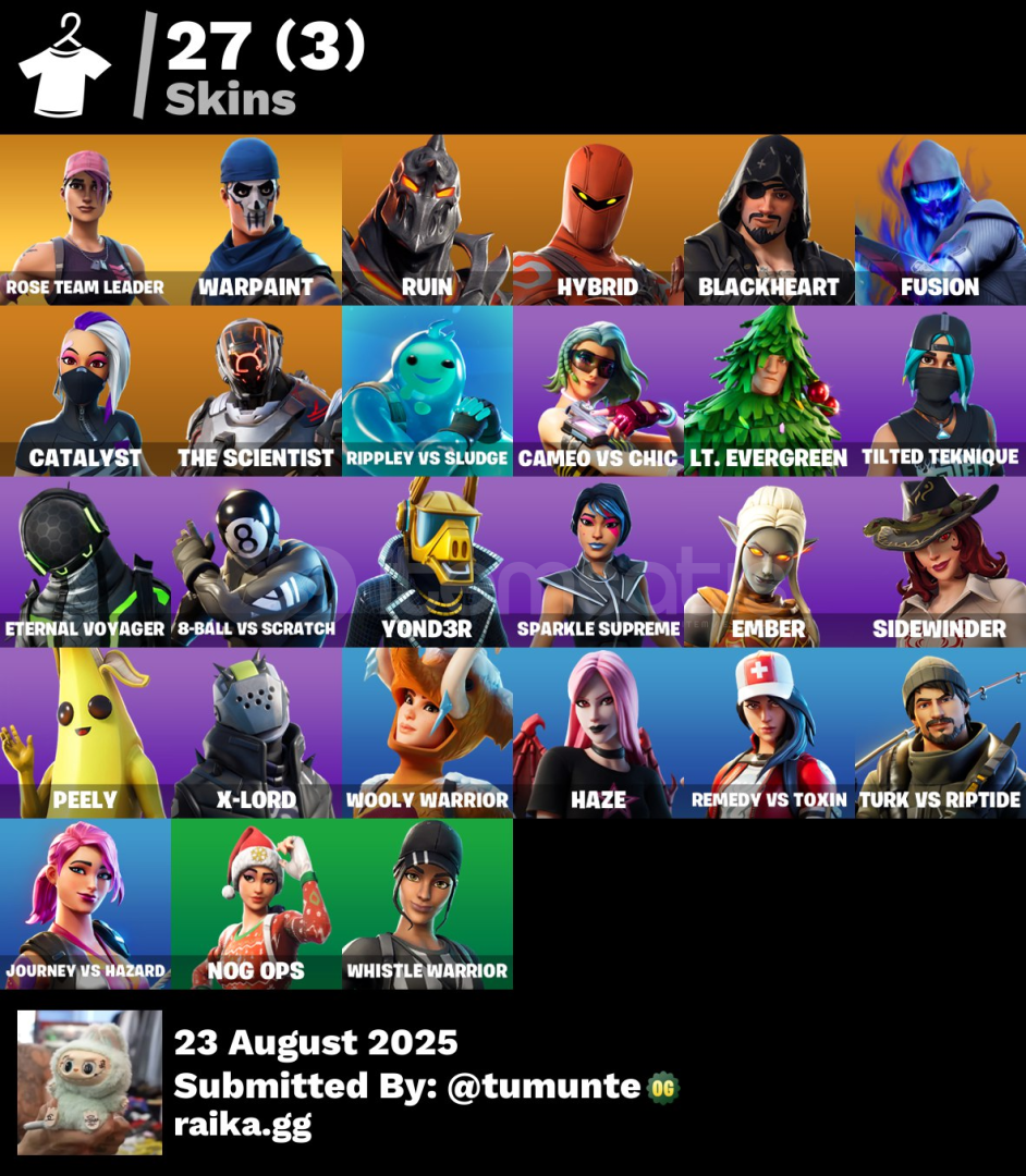 27 Skin OG Stw Ömürlük Mailli! 27 Skin OG Stw Ömürlük Mailli!