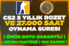 ⚡27000+ SAAT CS2 STEAM HESABI☢️GARANTİLİ⚡