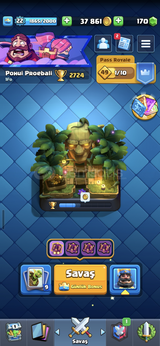 ⭐️ 2724 Kupa ⭐️ 57 Kart ⭐️ 1 Evrim ⭐️