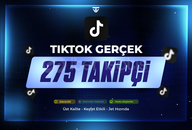 275 Gerçek Takipçi | Garantili - TikTok
