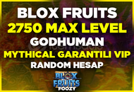 ⭐2750 Level + Godhuman + Mythical Fruit (BF)⭐