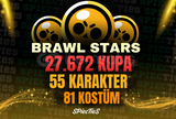 ⭐ 27.678 KUPA EFSANE HESAP !! AÇIKLAMAYA BAK⭐