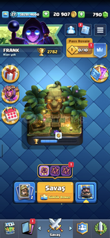 ⭐️ 2782 Kupa ⭐️ 62 Kart ⭐️ 1 Evrim ⭐️
