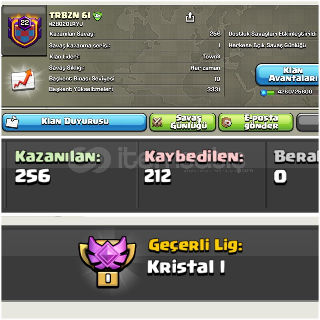 22 LEVEL⚡️TRBZN 61 | 61 ÖZEL İSİMLİ KLAN | 22 LEVEL⚡️TRBZN 61 | 61 ÖZEL İSİMLİ KLAN |