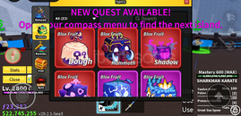 ⭐2800 | 4 MYTHİC FRUİT GOD HUMAN SG