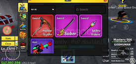 ⭐2800 | Dough God Human Hallow Scythe