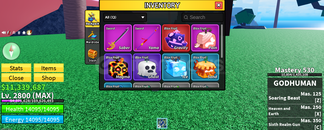 ⭐2800 GOD HUMAN GRAVİTY + PAİN 10M PARA