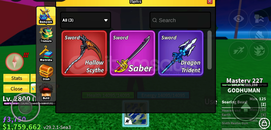 ⭐2800 | God Human Hallow Scythe Shadow Buddha 