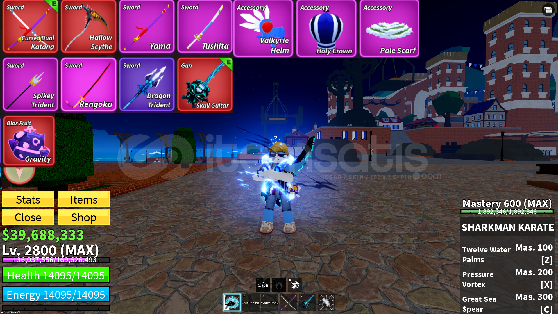 2800 LVL V4 FULL GEAR SHARK+ CDK + SOUL GUİTAR 2800 LVL V4 FULL GEAR SHARK+ CDK + SOUL GUİTAR