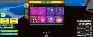 ⭐2800 (MAX) GOD HUMAN 14M PARA